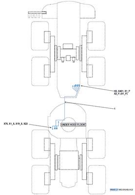 Articulation harness, assembly 9991217