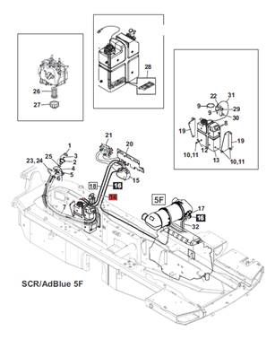 AdBlue, assembly 9991275S2