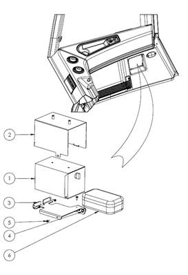 Mounting, mini bar 9991415