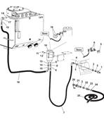 Hydraulic tank, filling pump 9991483S2
