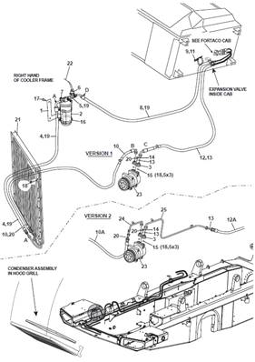 Air conditioning, pipes 9991557