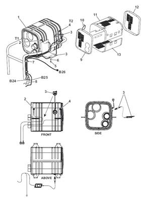 Exhaust, assembly 9991581