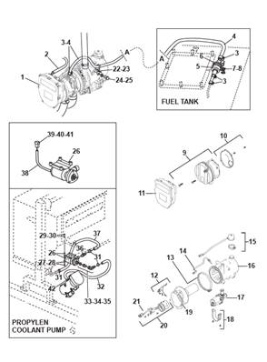Webasto, assembly 9991792S2