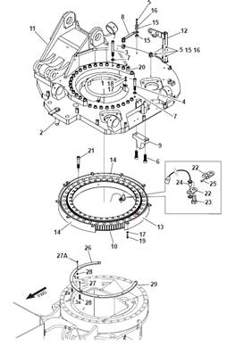 Swing plate 9992028