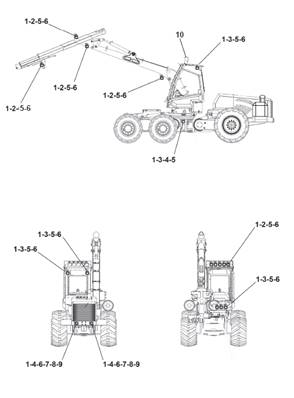 Work light, assembly 9992197