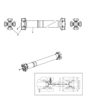 Universal joint, assembly 9992363