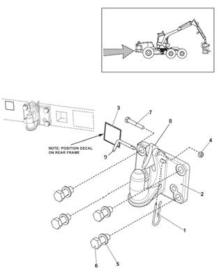 Trailer hitch, assembly 9992680