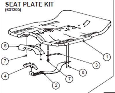 3000 HIGH END seat assembly 9992854