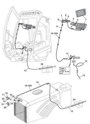 Reversing camera, mounting 99929126