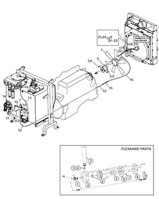 Reversible fan propeller, assembly 9992956