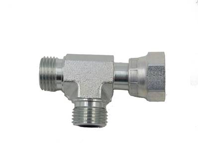 ORFS horizontal male-female tee 11/16 Parker 6R6MLOS