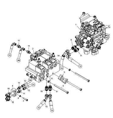 Hydraulic, assembly LM005360