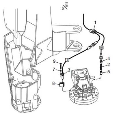 Electrical system saw unit 218 and 318 LM006807