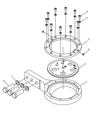 Hose holder LM018638