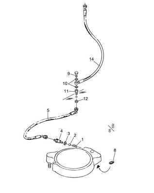 Stump treatment kit, saw 98B LM033521