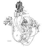 Saw hydraulics, saw unit 518 #2 LM0470682S2