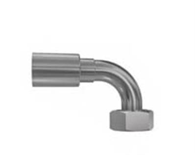 Crimp fitting Parker L 22 - 90° - Series 48 1CF48-22-12