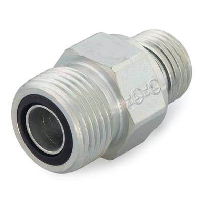 Orfs 9/16 male adapter - metric male 12 Parker 4M12F82EDMLOS