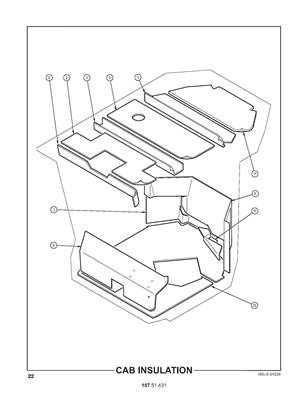 Cab Insulation 10751431