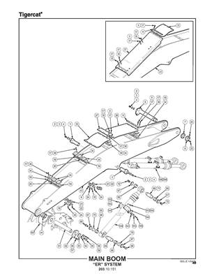 Main Boom, "ER" System 20310151S2