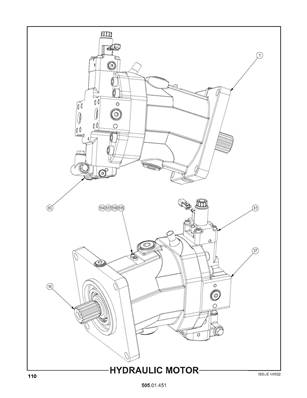 Hydraulic Motor 50501451S3
