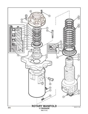 Manifold, rotary 5161064