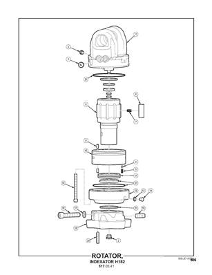 Rotator, Indexator H182 5170342