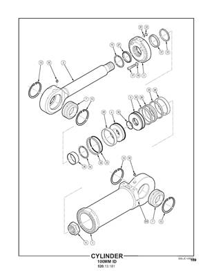 Cylinder 100 mm ID 52013181