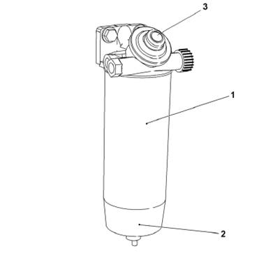 Fuel filter, assembly 7031831