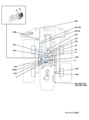 IQAN XA2 harness assembly 9991213