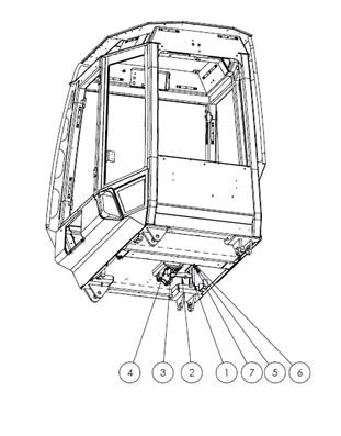 Flexible mount for electric tilt 9991408