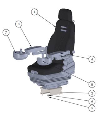 Seat "high end" 9991416