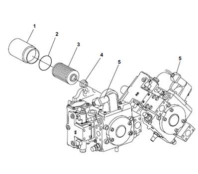 Transmission filter, assembly 9991465