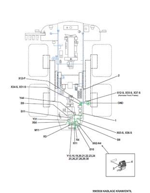 Hydraulic reservoir harness, assembly 9991551