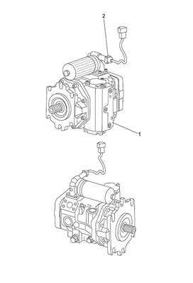 Transmission pumps, assembly 9991596