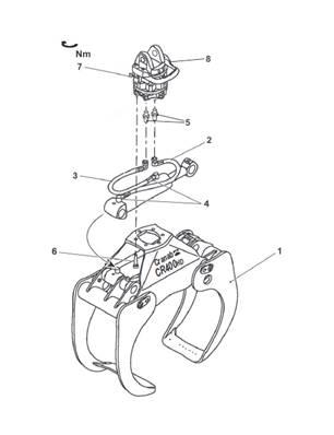 Grapple, assembly 9991630