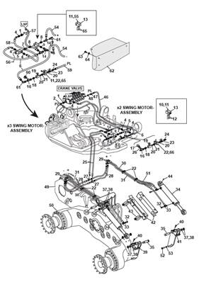 Anti-squat bogie, mounting 9991806S2
