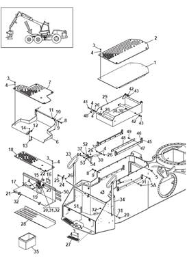 Front frame, platform 9992030S2