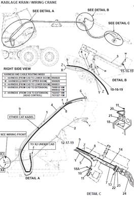 Crane beam, mounting 9992317