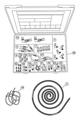 ORFS gasket kit, assembly 9992325