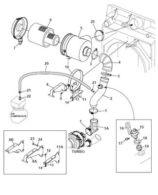 Engine air filtration, assembly 9992689