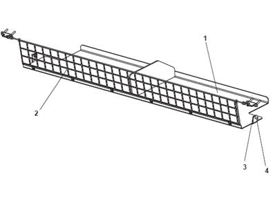 Storage net, assembly 9992821