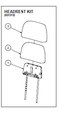 7000 HIGH END seat assembly 99929303