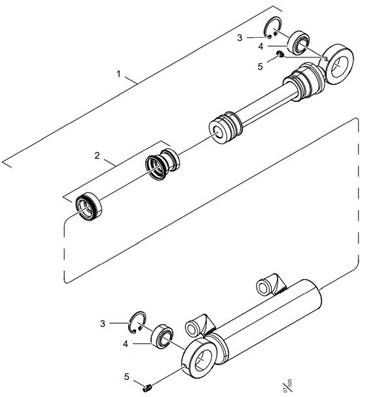 Cylinder  Ø4025 – 125 LM017586