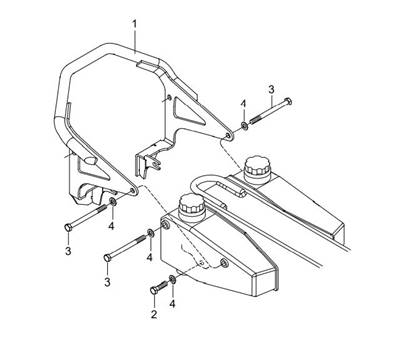 Hose cover for color tanks LM033596