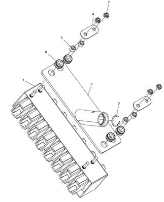 Log Mate 510 brackets and boxes LM999406