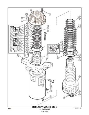 Manifold, rotary 5161066S2