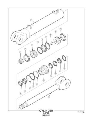 Cylinder 3.5" ID 52008201