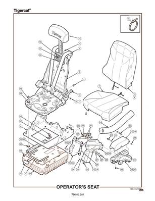 Operator's Seat 70603201S5