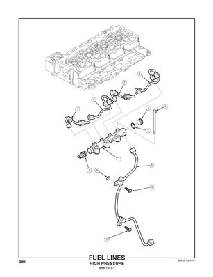 Fuel Lines, High Pressure 9050481